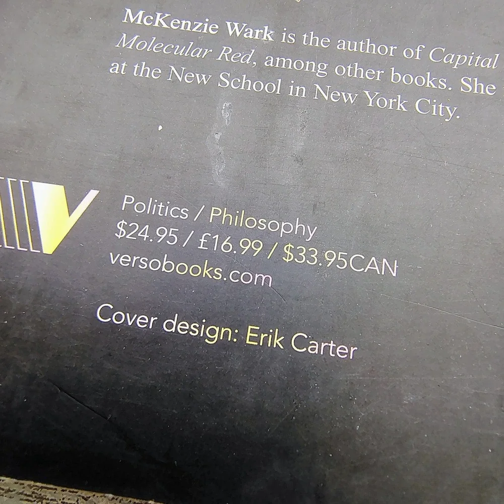 Sensoria Thinkers for the 21st Century by McKenzie Wark Softcover Book VERY GOOD